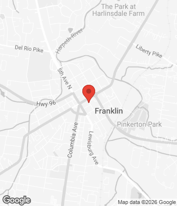 Map of Merridees Breadbasket - 110 4th Ave S, Franklin, TN, 37064, US